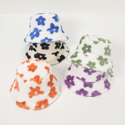 China Wholesale Bucket Hats Winter Thickened Hair Warm Fisherman Rabbit Hearing Protection Hat Basin Hat for sale