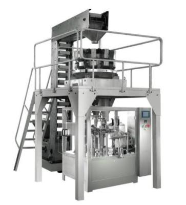 China Food Shouda Trail Mixing Automatic Snacks Weighing Filling Packaging Machine For Potato Chips for sale