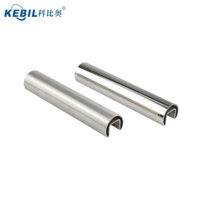 China 316L Stainless Steel Modern Round Lid Capping Railing For Frameless Glass Railings for sale