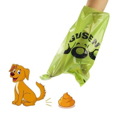 China 100% Pla Pbat Fully Compostable Biodegradable Disposable Dog Poop Bag Viable Waste Custom For Outdoor With Handles for sale