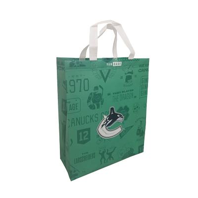 China Customized colorful recycled non woven bag eco friendly reusable tote shopping bag eco friendly with logo for sale