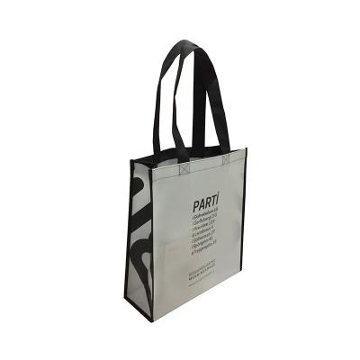 China Promotional Non Woven Shopping Bag Customized Recyclable Eco Friendly Reusable Print Logo Eco Friendly for sale