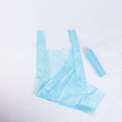 China C-fold Recyclable Plastic Packaging PE HDPE Home Office Bag Maker Colorful Thick Portable Clear Garbage Bag On Roll for sale