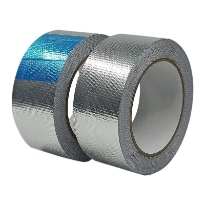 China HVAC Fiberglass Cloth Aluminum Foil Tape High Performance Flame Retardant for sale