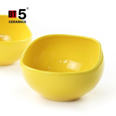 China Irregular Shape Sustainable Dessert Bowls Cereal Bowls For Ice Cream/Soup/Cereal/Rice/Snack/Side Dish for sale