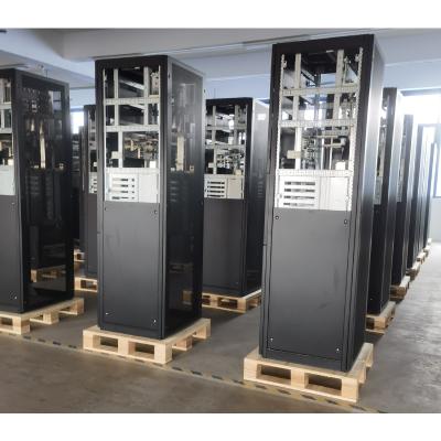 China Industry Network Equipment Enclosure Black Network Cabinet Service Electrical Rack Enclosures for sale