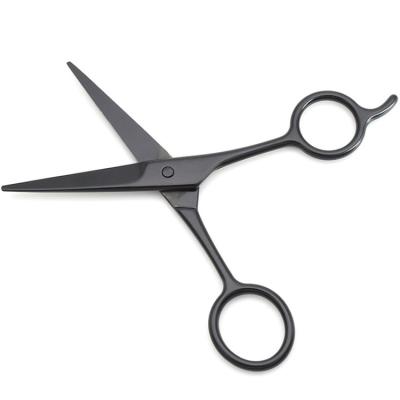 China Men Use Beard Scissors Black Color Personal Care Hairdresser Mustache Beard Scissors for sale