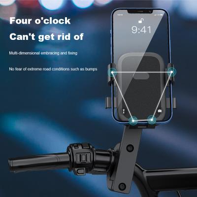 China 1 Sample OK New Design Adjustable Bike Phone Holder For Any Smartphone Factory Supply Handlebar Motorcycle Mobile Phone Holder Direct for sale