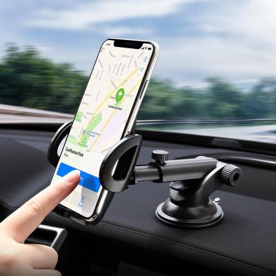 China 1 Sample OK FLOVEME Logo Print Windshield Dashboard Car Phone Mount Holder Cradle Adjustable Custom Smartphones Holder For Car Dashboard for sale