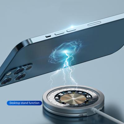 China Free Shipping Wireless Charger Amazon Success 15W Fast Charging Super Magnetic Wireless Charger Stand For iPhone 12 for sale