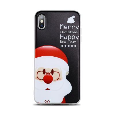 China Phone Case For iPhone Free Shipping 1 Sample OK High Quality Cell Phone Case For iPhone Merry Christmas Theme Series Cell Phone Case for sale