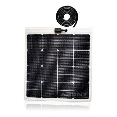 China RV Boat House Solar System 55 Watt Solar Panel 12 Volt Quality Portable Monocrystalline Module Solar For RV Boat House System Solar Rigid Solar Module for sale