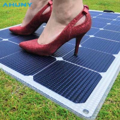 China Walkable Solar Panel 115w Surface Anti Rough Seawater Resistance Walkable Semi Flexible Solar Panel ETFE From Japan For Shore Boat Marine Yacht for sale