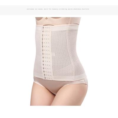 China Breathable Four Seasons Hollow Out Belt Protective Postpartum Abdominal Band Waist Belt Plastic Seal Body Shaping Clothes Women for sale