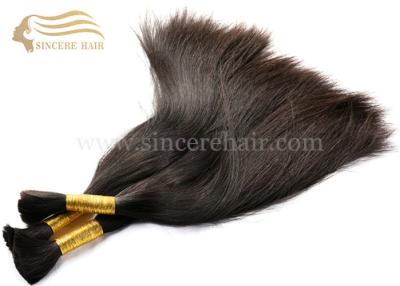 China Hot Sell 22 Inch Hair Bulk Extension for Sale - 55 CM Natural Brazilian Virgin Human Hair Bulk Extensions for sale for sale