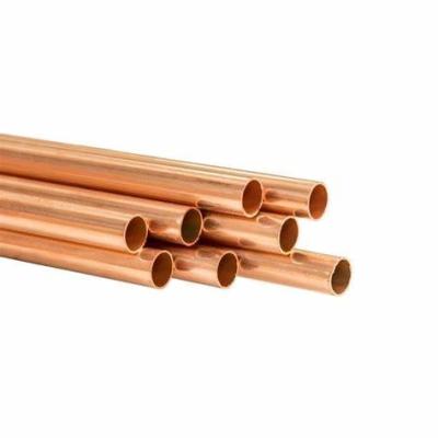 China Air Condition Or Refrigerator ASTM JIS C10100 C10200 C11000 150mmHard pull 25mm 50mm copper pipe for sale