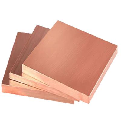 China Electronic Professional manufacturer custom brassCopper plate 4X8 copper plate (C10100 C11000 C122 for sale