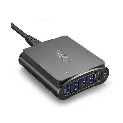 China Mobile Phone Tablet Digital Charger USB Charging 5 USB Ports Fast Charging Station for sale