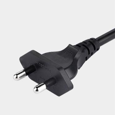 China High Quality Home Appliance IN Two-Plug Standard Extendable Power Cord Two Pin Power Cord wifi for sale