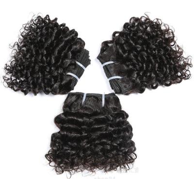 China 2021 Best Quality Factory High Cost Effective Supply Good Brazilian Curly Short 100% Curly Hair Brazilian Curly Hair Bundles Wholesale for sale