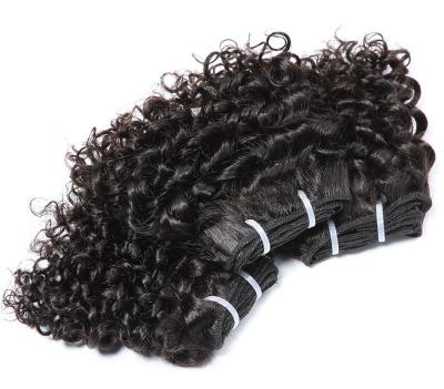 China 100% Raw Unprocessed Virgin Kinky Curl 10a Grade Cuticle Aligned Human Mink Hair Bundle Brazilian Kinky Curly for sale