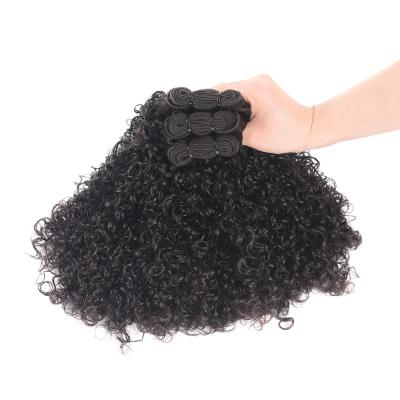 China 100% Cuticle Aligned Hair CoolBella Wholesale Curly Hair Weave Bundles 3 Hair Pieces Extension 100% Natural Color Remy Hair Bundles for sale