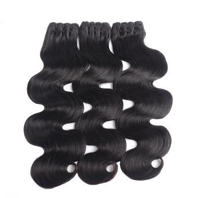 China Double Layers Brazilian Body Wave Body Wave Pulled Hair Extensions Virgin Brazilian Cuticle Aligned Hair Weave Bundles 100% CoolBella for sale