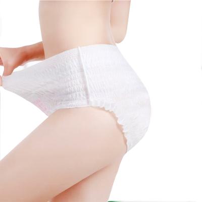 China New Style Breathable Disposable Women Menstrual Period Pants Easy Care Underwear Sanitary Napkin for sale