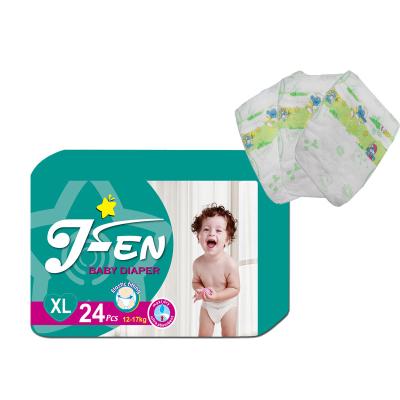 China Wholesale Cheap Baby Diaper OEM Printed Disposable Diapers With Packing Design Made In China for sale