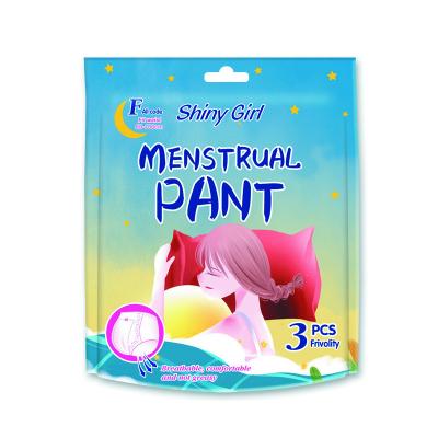 China Breathable Disposable Panty Night Use Sanitary Napkin Sanitary Pants For Lady In Menstrual Period for sale