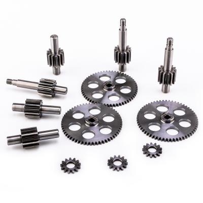 China Gear Shaft Metal Spur And Pinion Gear High precision Motor Gear Metal Machining Services for sale