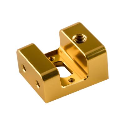 China Precision CNC Machining Brass Parts Milling Anodized Parts CNC Machining Services for sale