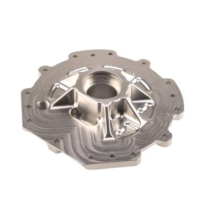 China CNC-bewerking roestvrij staal motor behuizing dekking aluminium motor behuizing hoge precisie Te koop