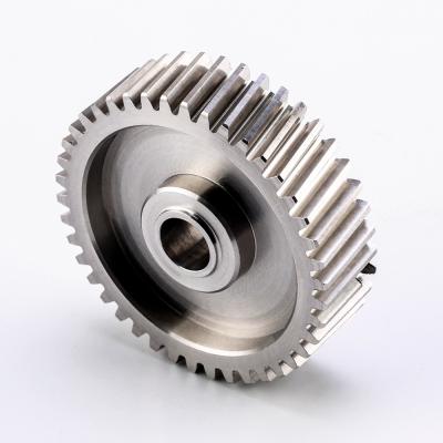 China CNC Custom Stainless Steel Worm Gears 15 Teeth 20 Teeth 30 Teeth Mechanical Gears for sale