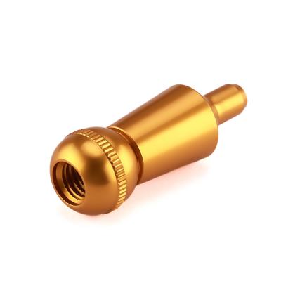 China Custom CNC Turned Parts Brass Machined Parts Anodized Aluminum High Precision CNC Lathe Part Turning Services for sale