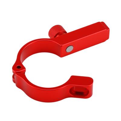 China Aluminum Alloy Precision CNC Machining Parts Anodized Brass Red Copper OEM Turning Milling Processing Service Aluminum Alloy Bicycle Seat Post Clamp for sale