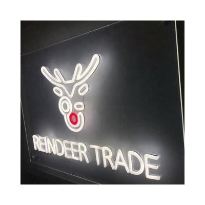 China China Indoor/Outdoor Factory Outlet Ready To Ship Christmas Man Decoration LED Neon Sign for sale