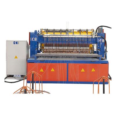 China Building Material Stores Automatic Pneumatic Wire Cage Welding Machine For Poultry Cages for sale