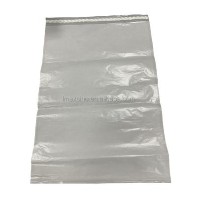 China Biodegradable And Recyclable Poly Bag Alternative For Clothing See Through Plain Paper Bag Paper Bag for sale