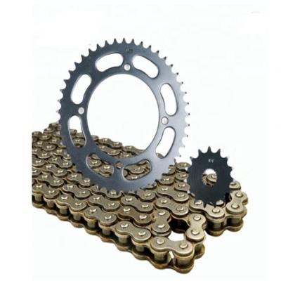 China Best Price Motorcycle Chain And Sprocket Steel 428/428H For Motorcycle Chain And Sprocket Kits for sale