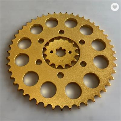 China Motorcycle Steel Chain And Sprocket 420& 420H Good Price for sale