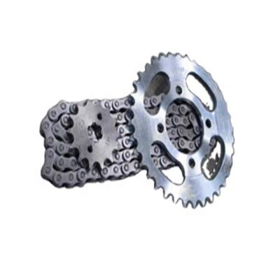 China 428H / 428-38T Roller Drive Steel Hot Selling Custom Original Motorcycle Chains And Sprocket for sale