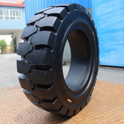 China SOLID FORKLIFT TIRE 700-12 of natural rubber for sale