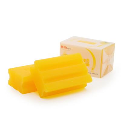 中国 OEM Factory Popular Multifunctional Yellow Glycerine Washing Clothes Laundry Soap Bar Suppliers Basic Cleaning, Natural 販売のため