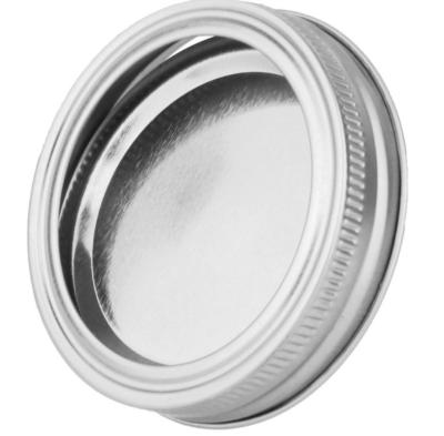 China Non Spill Wholesale Regular Mouth Printing Canning Lids For Mason Jars Lids Slot Type Leak Proof And Safe Canning Lids for sale