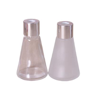 China 50ml Glass Bottle 50ml Essence Personal Care Aromatherapy Perfume 100ml White Reed Triangle Diffuser Bottle for sale