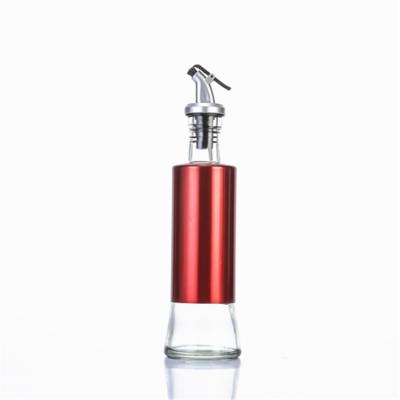 China High Qiality Factory Wholesale Stainless Stee Sealing Home Kitchen Good Lecythus Glass Seasoning Bottle for sale