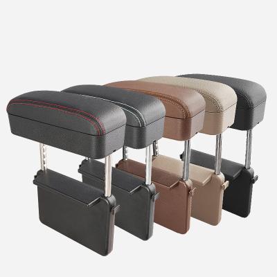 China Brief & Automobile armrest box color simple central storage box adjustable telescopic storage box for sale