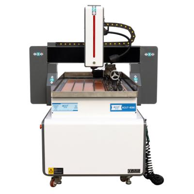 China Machinery Repair Shops ACUT- 6090 4 Axis CNC Router For Sale/6090 Router CNC for sale