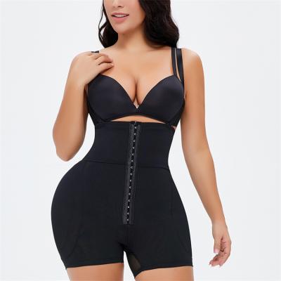 China Antibacterial Abdomen Bodysuit Slimming Compression High Waist Panel Waist Cincher Women Seamless Body Shaper for sale